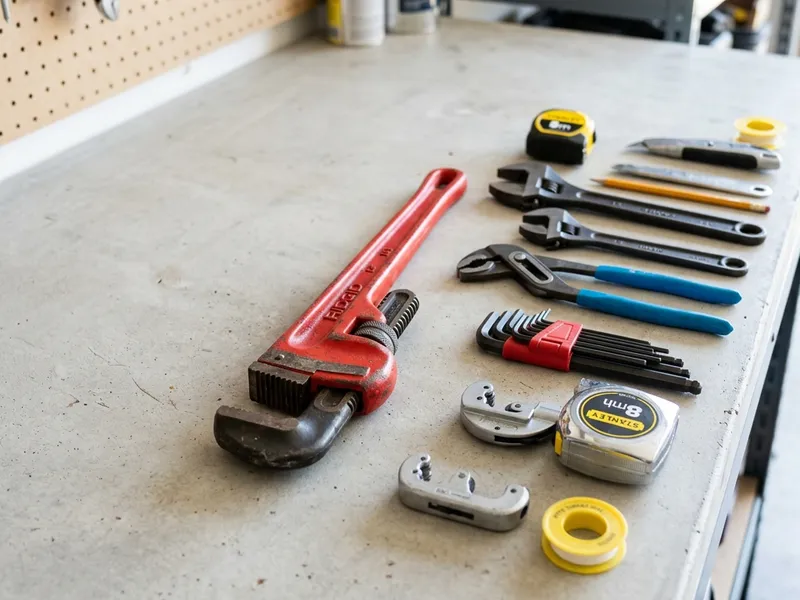 Professional plumbers in Milford, IL equipped with top-tier tools for residential and commercial plumbing services.